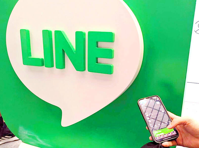 Besides Line phone number filtering, how does Line identify targeted customers?