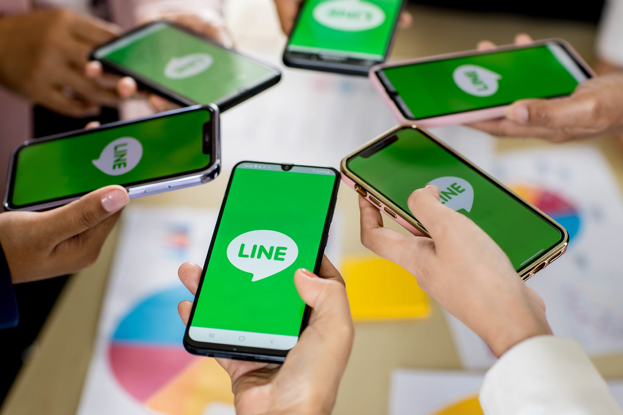 Line Customer Acquisition Hot Products